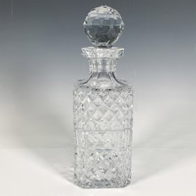 Brierley Crystal Cut Glass Decanter and Stopper