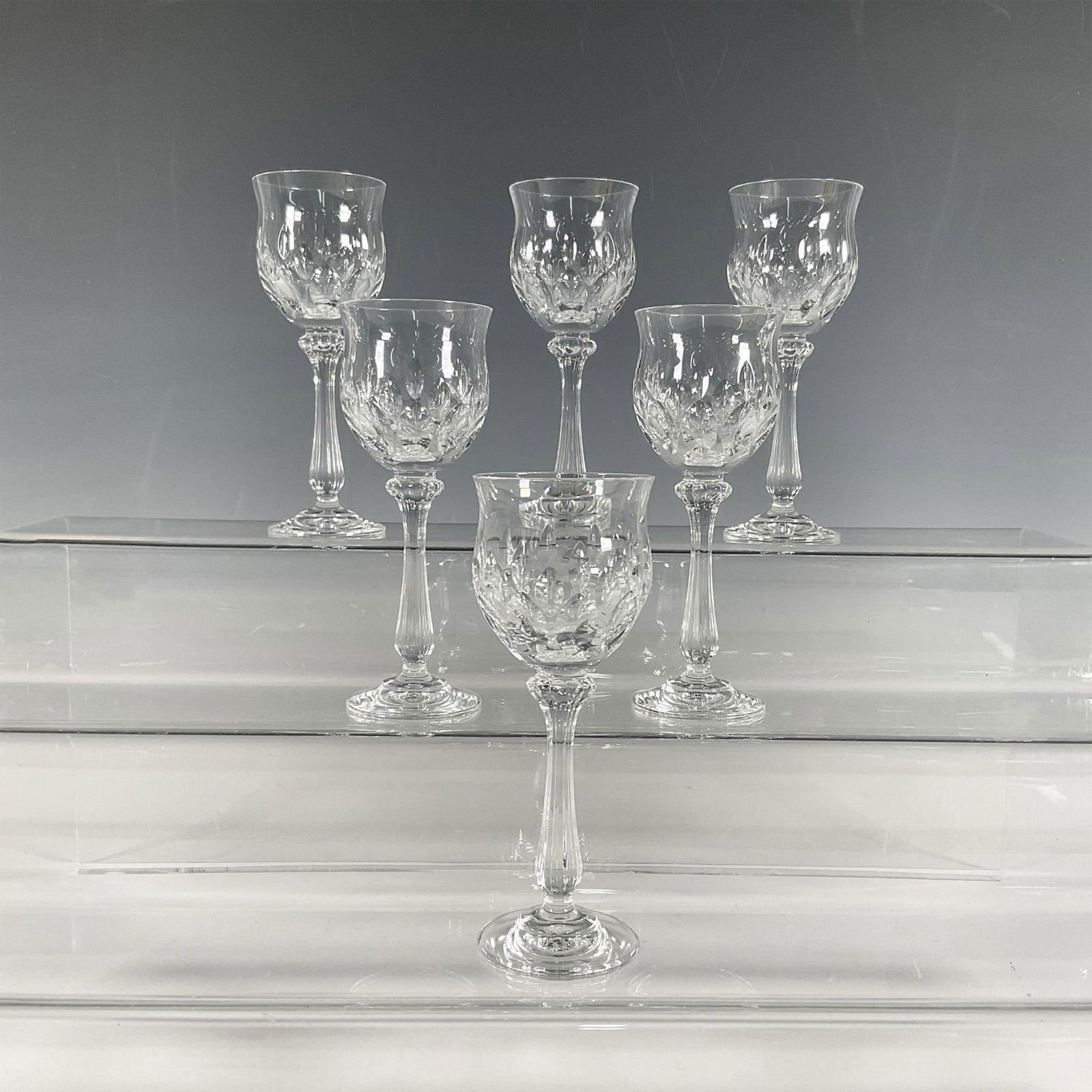 6pc Mikasa Cordial Glasses, Normandy (1 of 3)