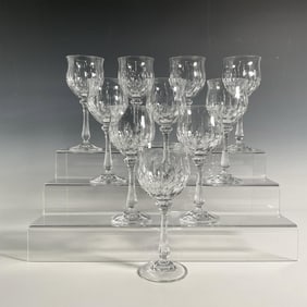 10pc Mikasa Wine Glasses, Normandy