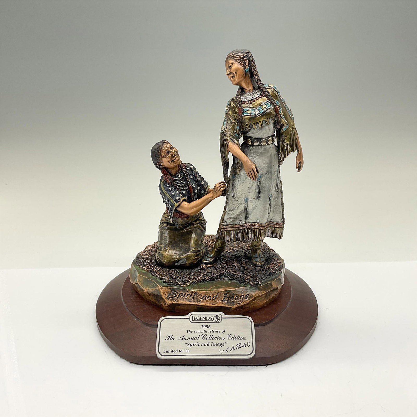 Legends Mixed Media Figurine, Spirit and Image, Lt Annual Collectors Ed. (1 of 5)