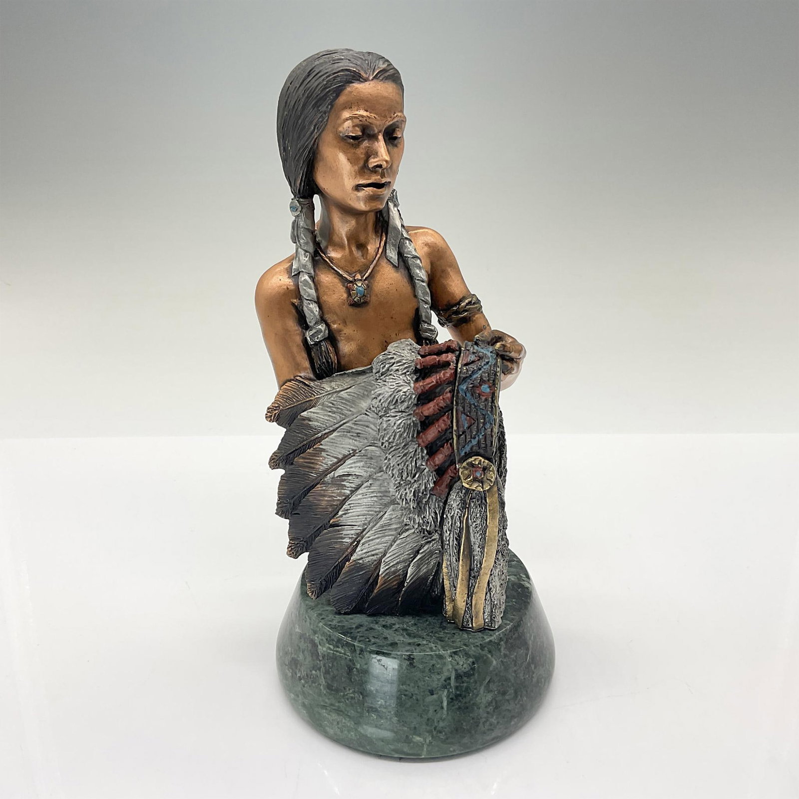 Legends Mixed Media Bust, Daydreams of Manhood (1 of 4)