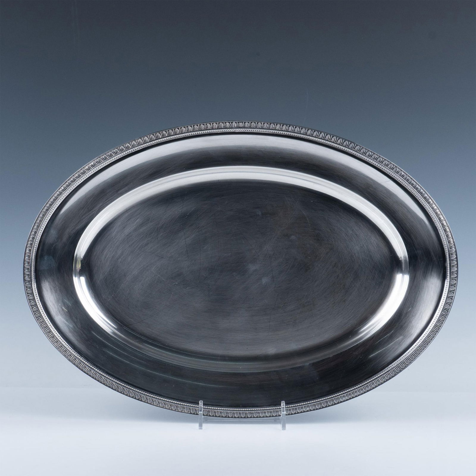 Antique Christofle Silver Plated Serving Tray (1 of 4)