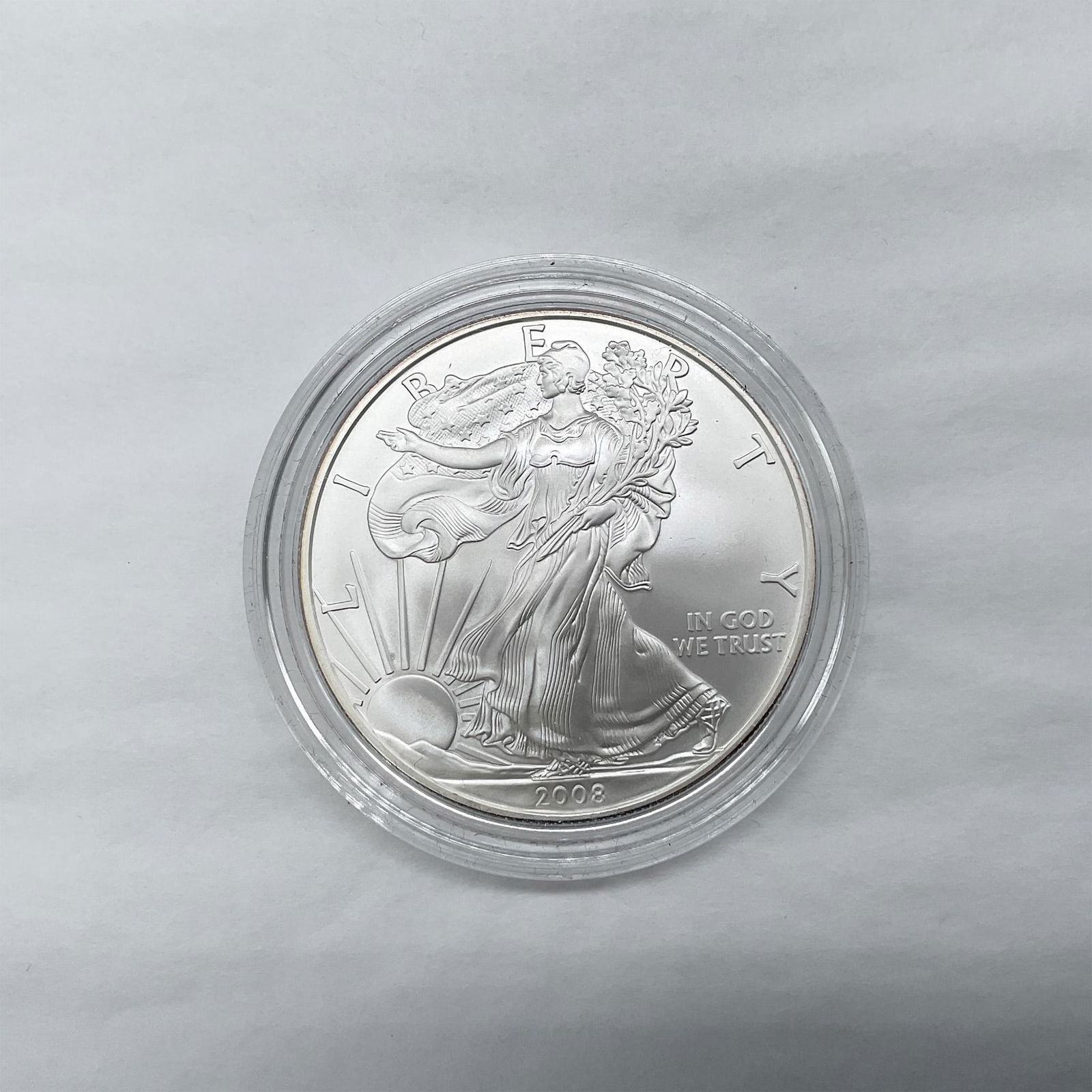 2008-W Silver Eagle Dollar Uncirculated (1 of 3)