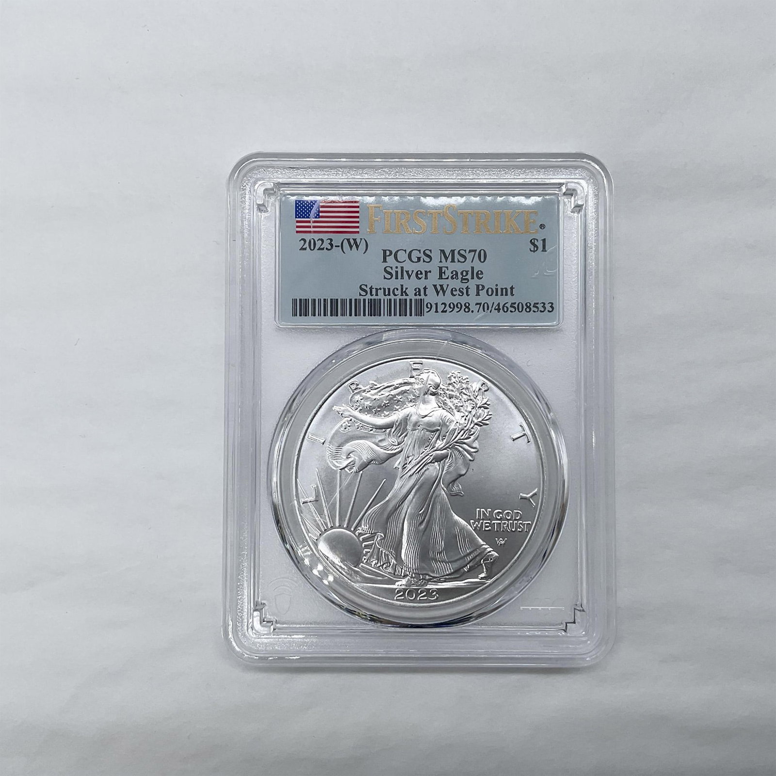 2023 (W) Silver Eagle Dollar MS70 PCGS First Strike (1 of 2)
