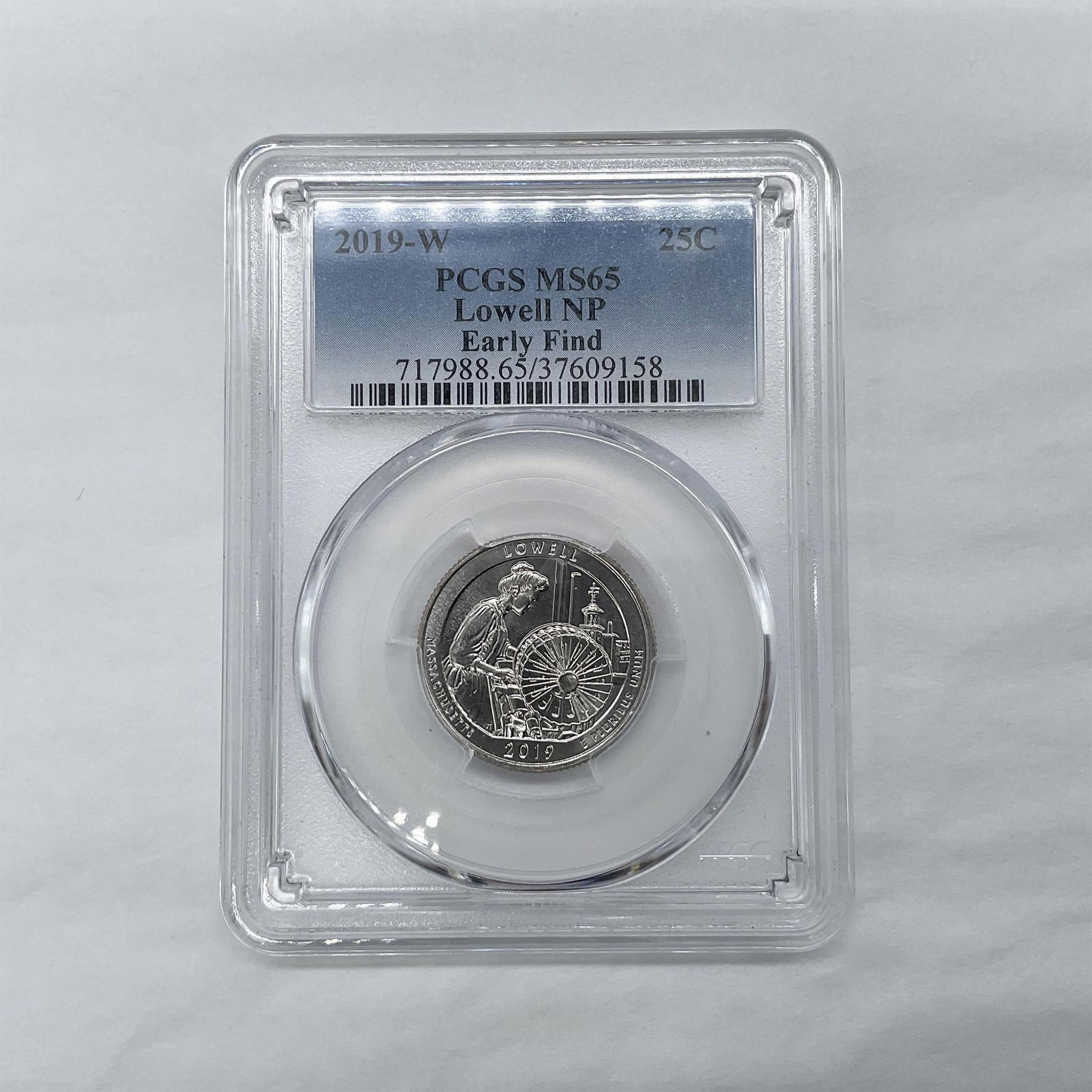 2019-W Lowell National Park Quarter MS65 PCGS (1 of 3)