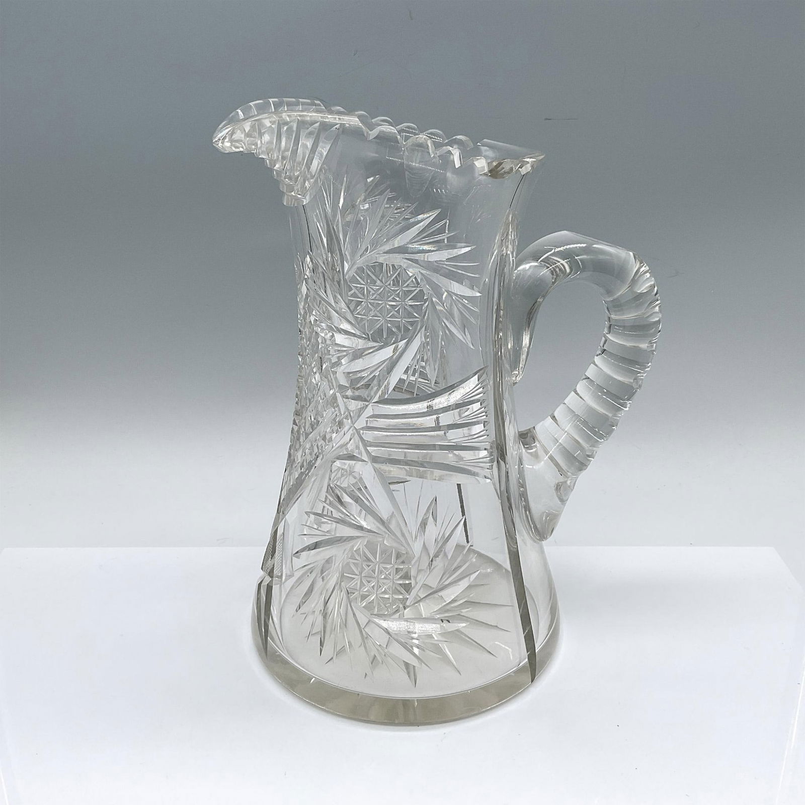 Vintage Crystal Cut Pitcher (1 of 5)