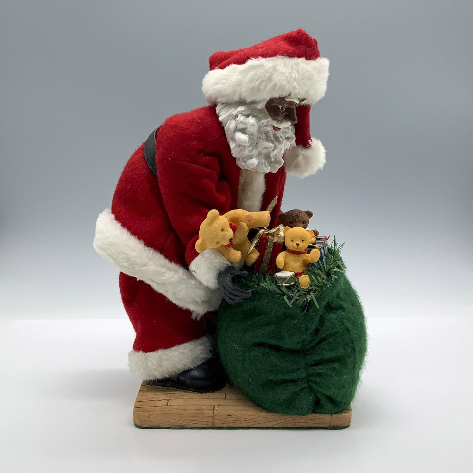 Santa Claus with Bag Full of Gifts Figurine (1 of 3)