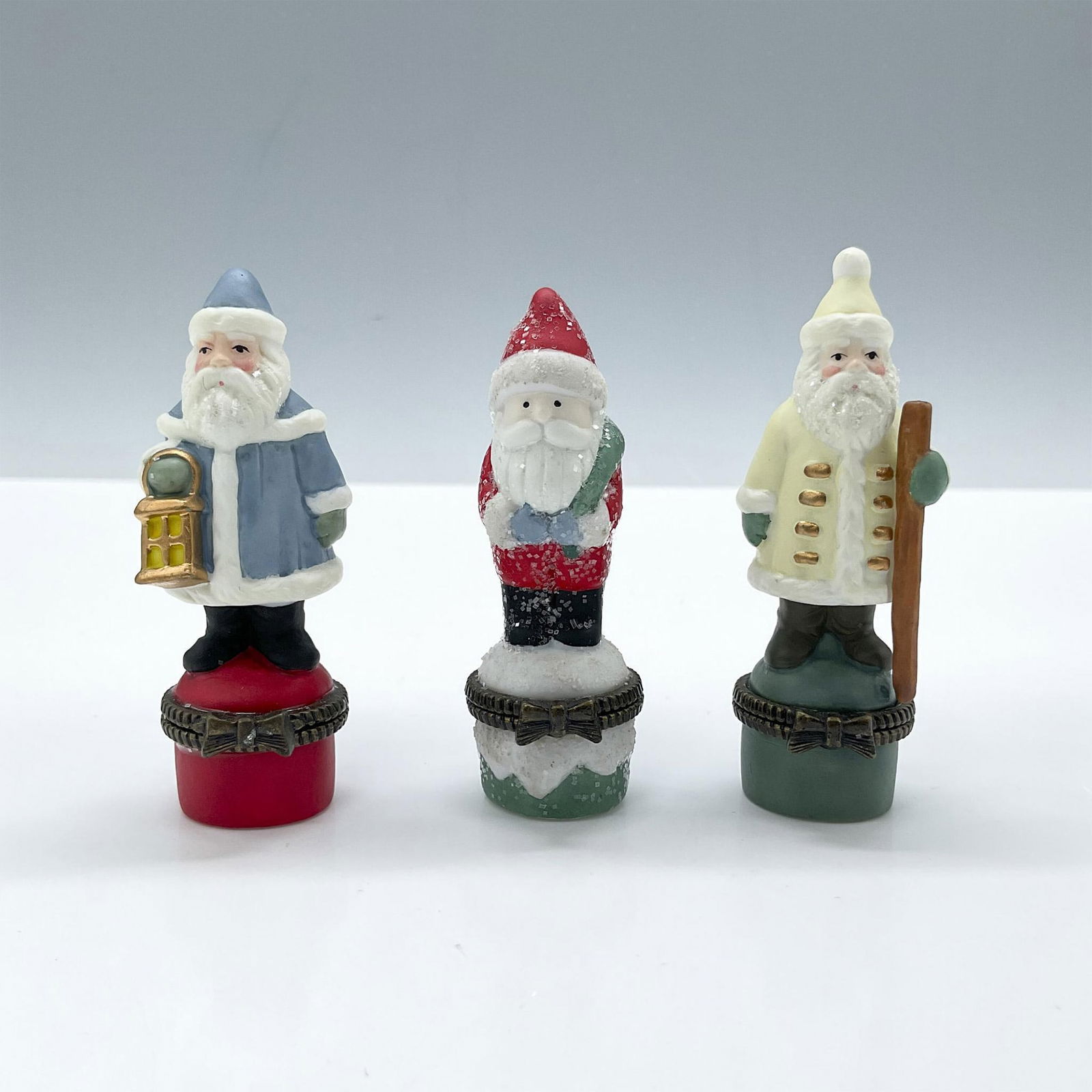 3pc Midwest of Cannon Falls Treasure Boxes, Santa Clauses (1 of 3)