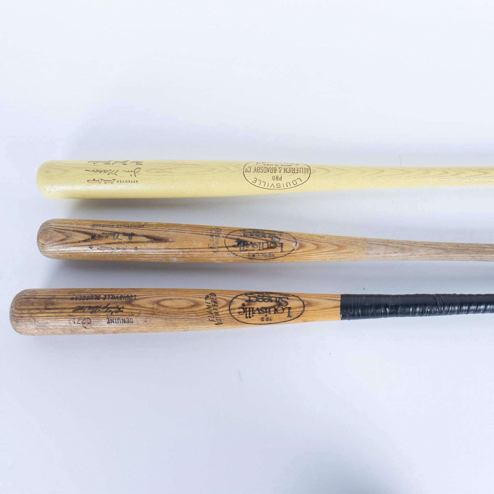 3pc Vintage Louisville Baseball Bats (1 of 10)