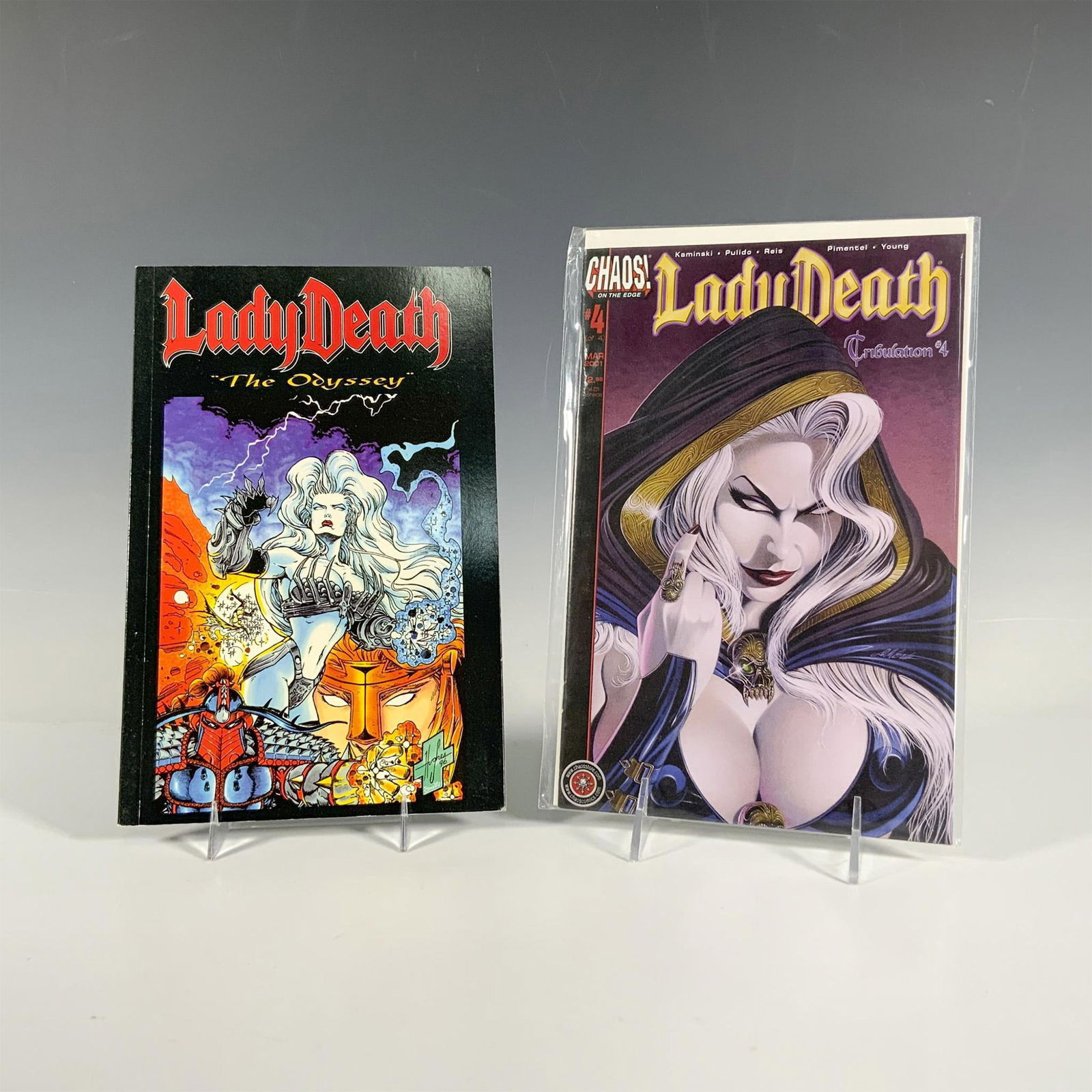 2pc Chaos Comics, Lady Death (1 of 3)