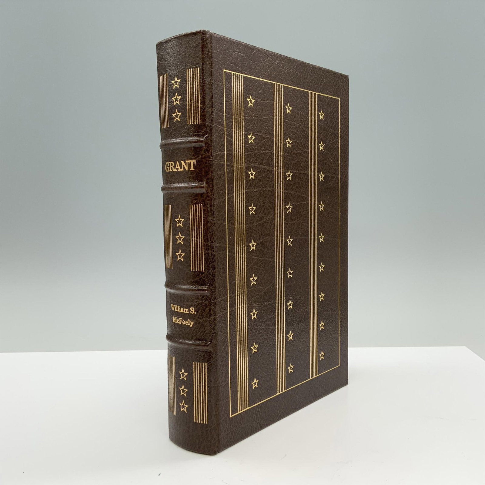 Library Of Presidents Hardcover Leather Bound Book, Grant (1 of 3)