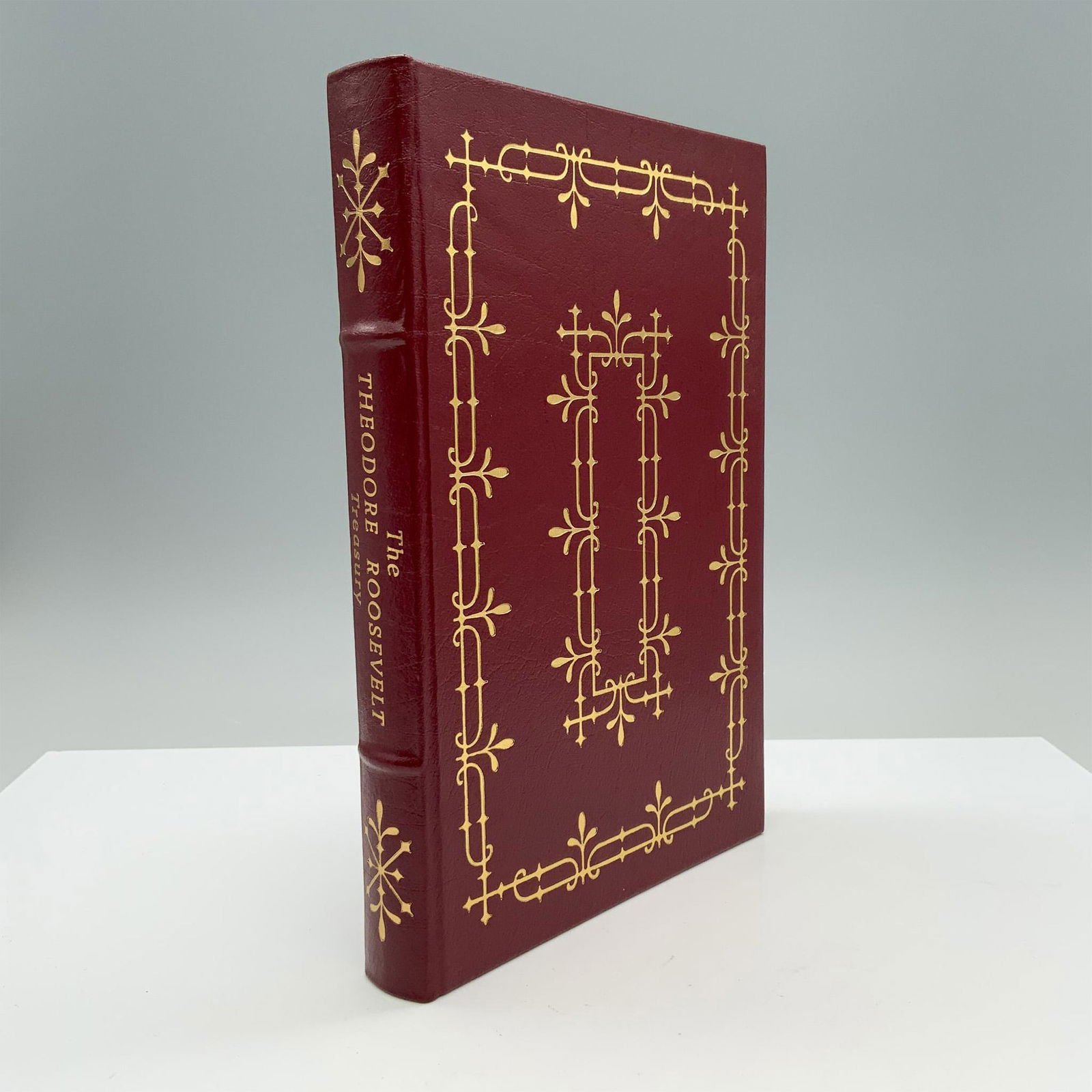 Library Of Presidents Leather Bound Book, Theodore Roosevelt (1 of 4)