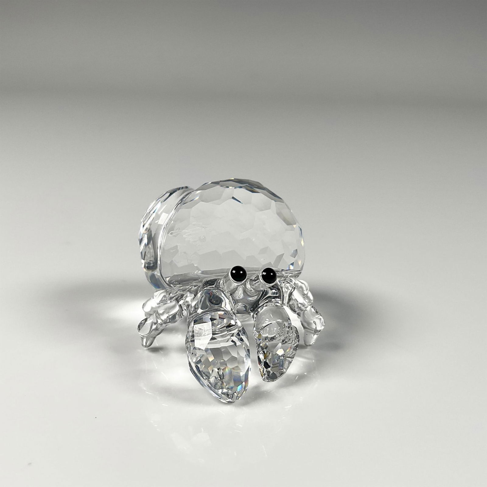 Swarovski Crystal Figurine and Cushion, Hermit Crab, Signed (1 of 4)