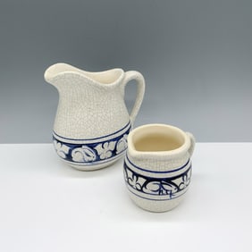 Pair of Dedham Rabbit Pitcher and Jug