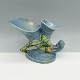 Roseville USA Pottery Double Vase, Bushberry