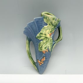 Roseville USA Pottery Wall Vase, Bushberry