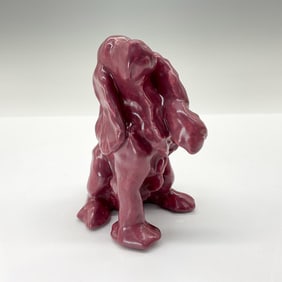 Rookwood Present Day Pottery Animal Figurine, Cocker Spaniel