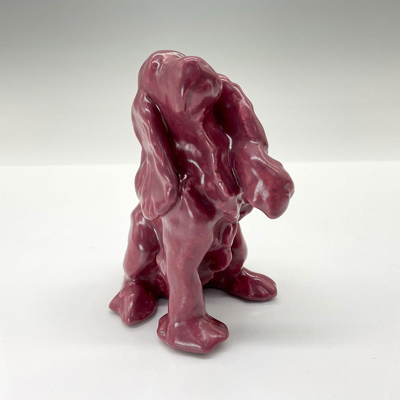 Rookwood Present Day Pottery Animal Figurine, Cocker Spaniel (1 of 5)