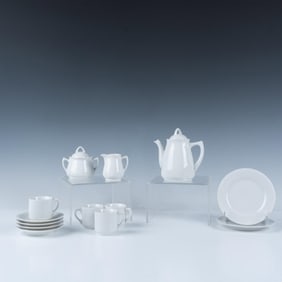 13pc Vintage Porcelain Children's Coffee Set