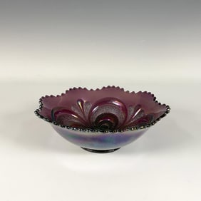 Antique Carnival Glass Bowl