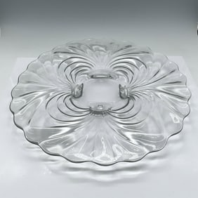 Cambridge Crystal Platter, Caprice