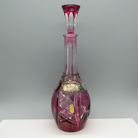 Classic West Germany Lead Crystal Decanter