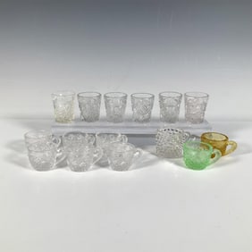 15pc Miniature Glass Drinkware Assortment