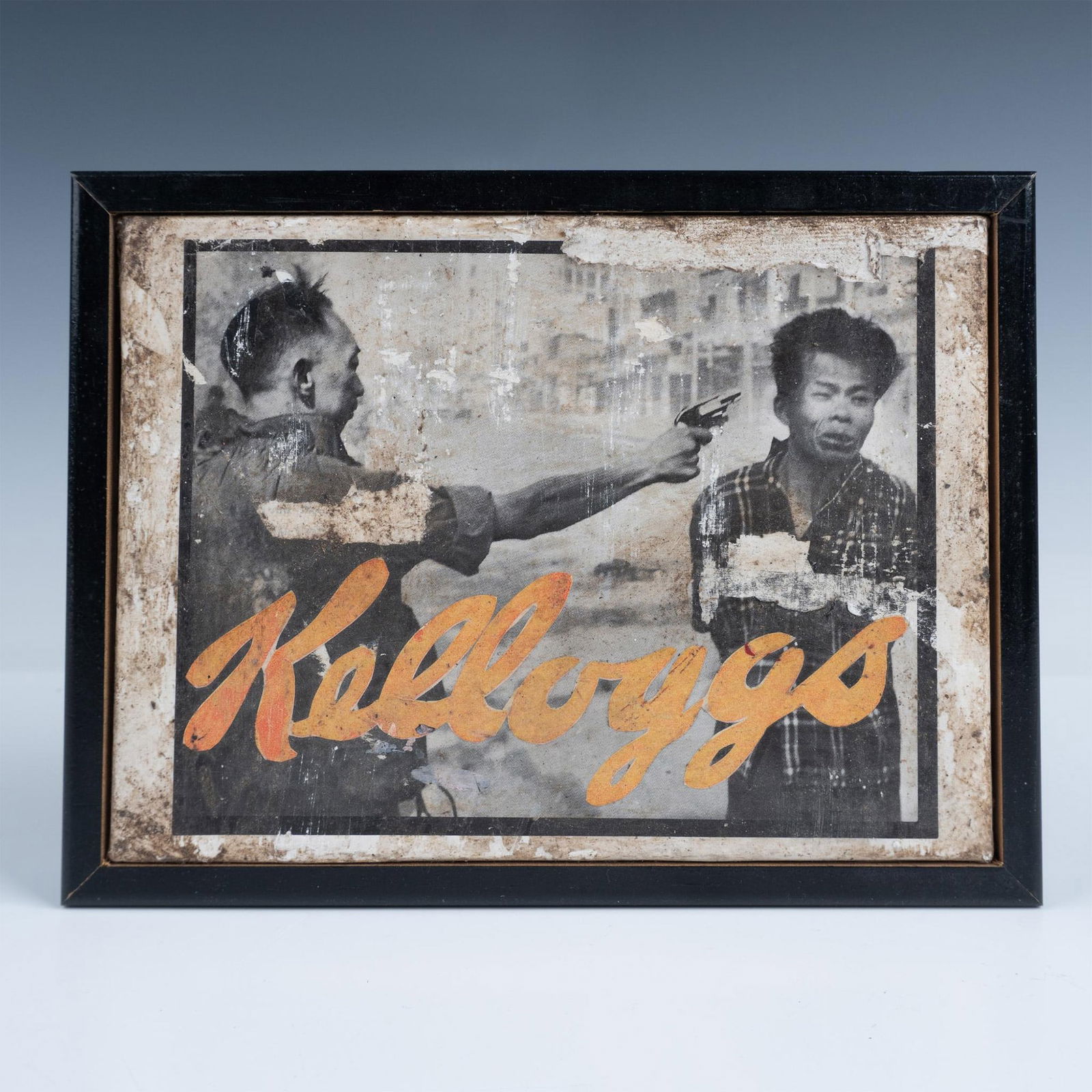 Greg Haberny, Post-Contemporary Mixed Media on Wood, Signed (1 of 2)