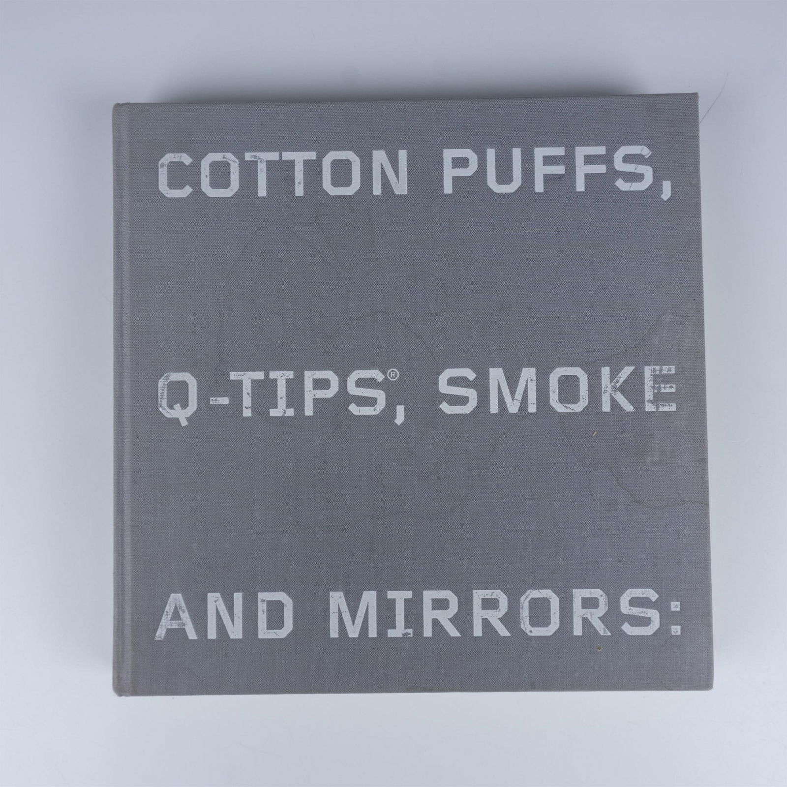 Margitt Rowell Hardcover Book, The Drawings of Ed Ruscha: Whitney Museum of American Art, New York, 2004. Published on the occasion of the exhibition Cotton Puffs, Q-Tips, Smoke and Mirrors: The Drawings of Ed Ruscha. A 256 hardcover book. By the respected a
