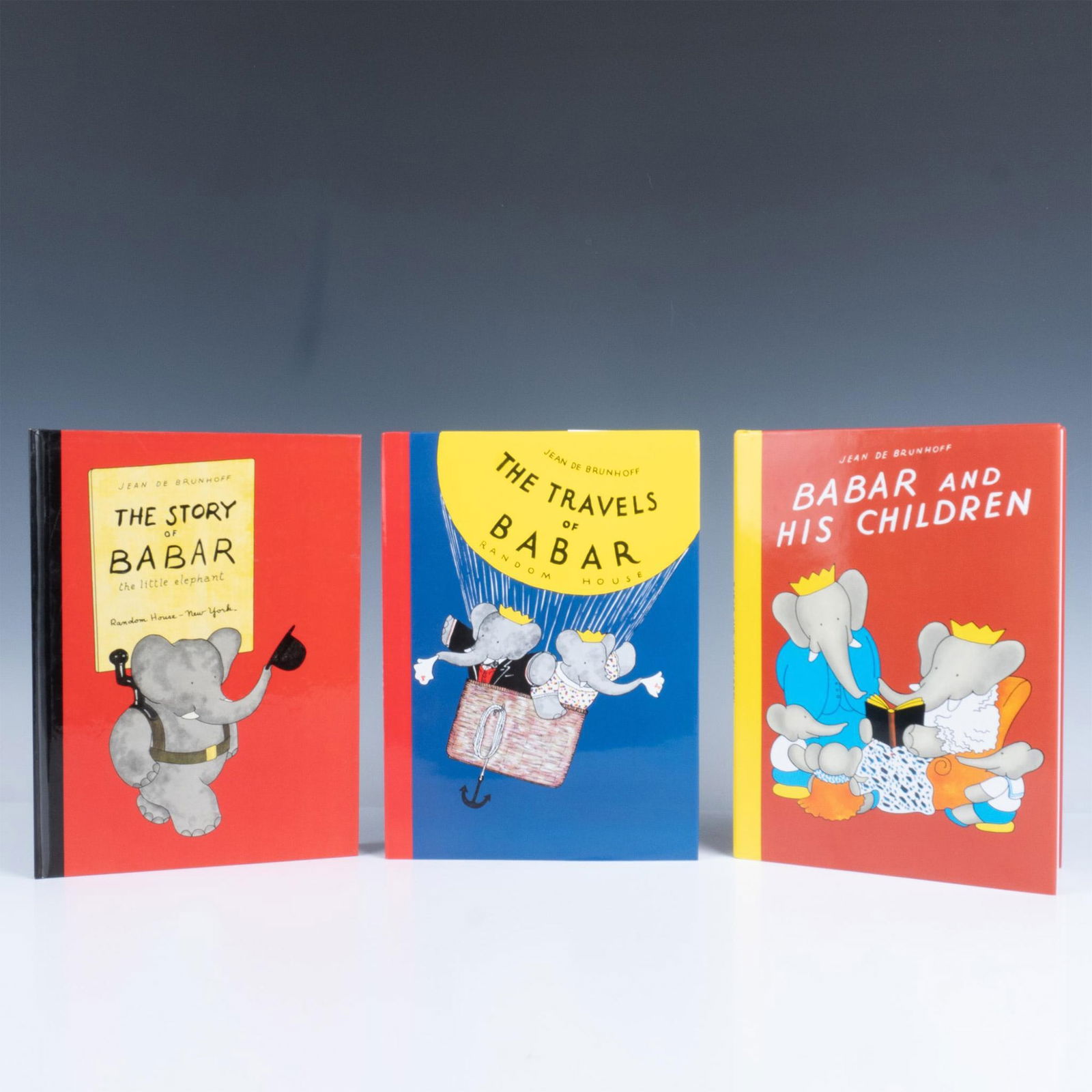 Collection of 3 Jean De Brunhoff Babar Children Books (1 of 2)