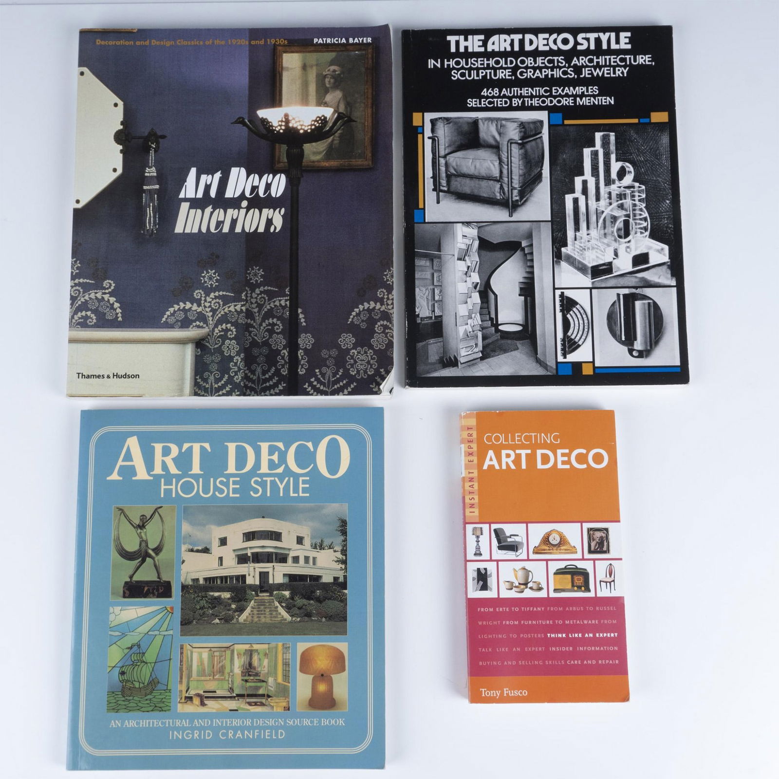 4 Art Deco Design and Architecture Paperback Books (1 of 3)