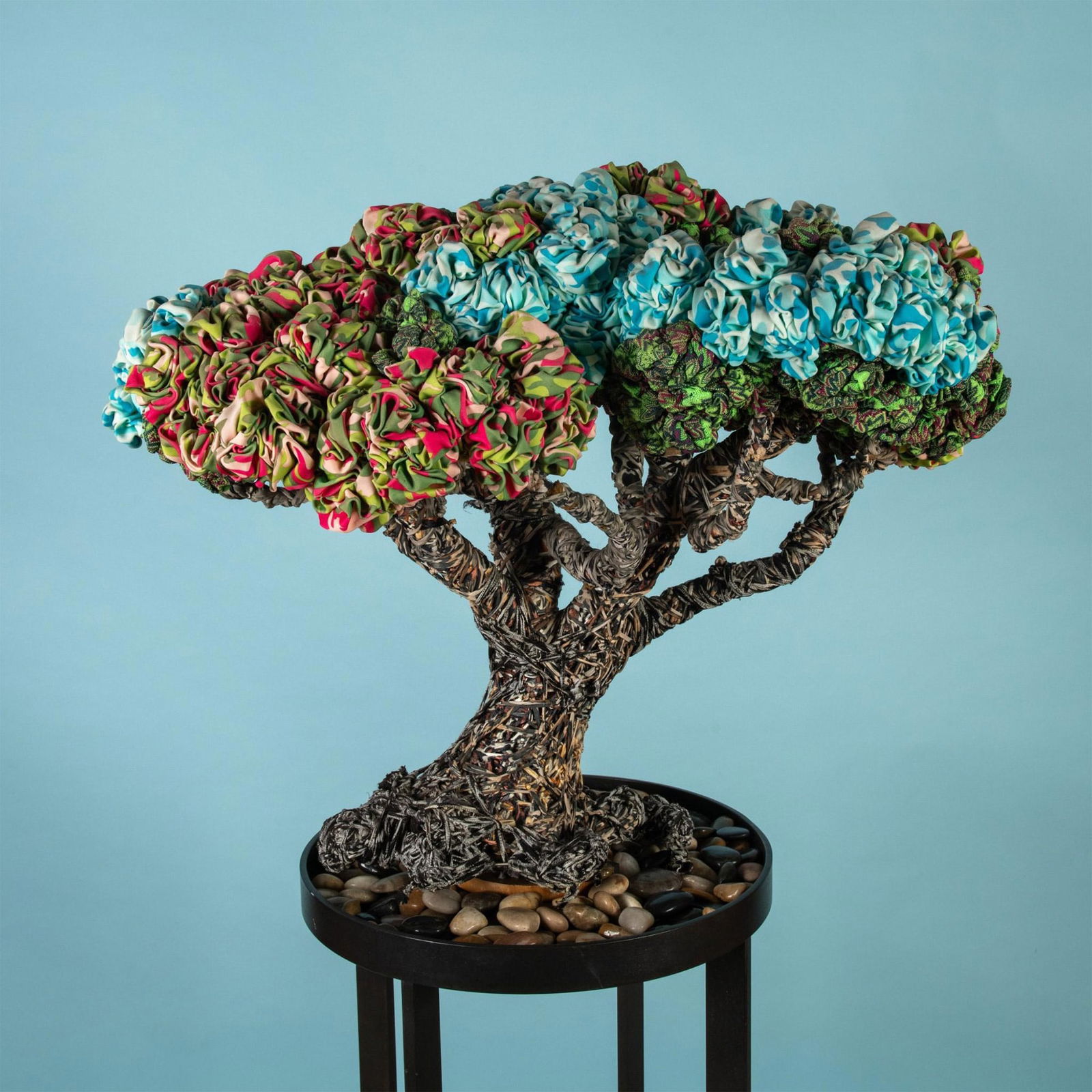 Guerra de La Paz, Original Mixed Media w/ Steel, Bonsai III (1 of 16)