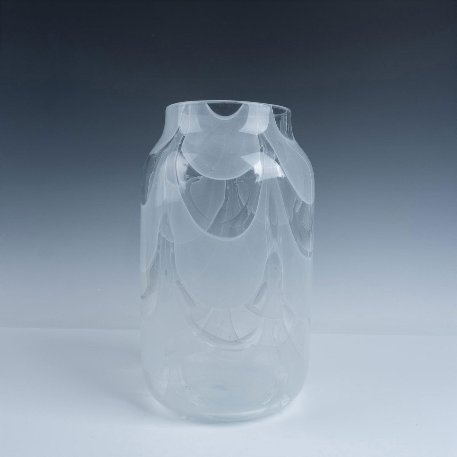 Barovier and Toso Murano Glass Vase, Graffito (1 of 4)