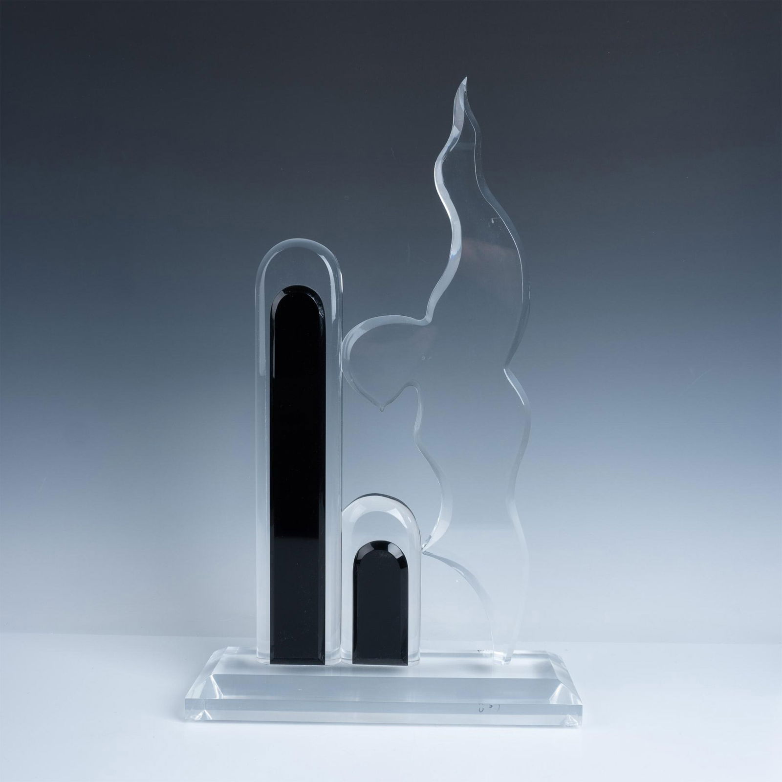 Decorative Clear Acrylic Abstract Art (1 of 4)