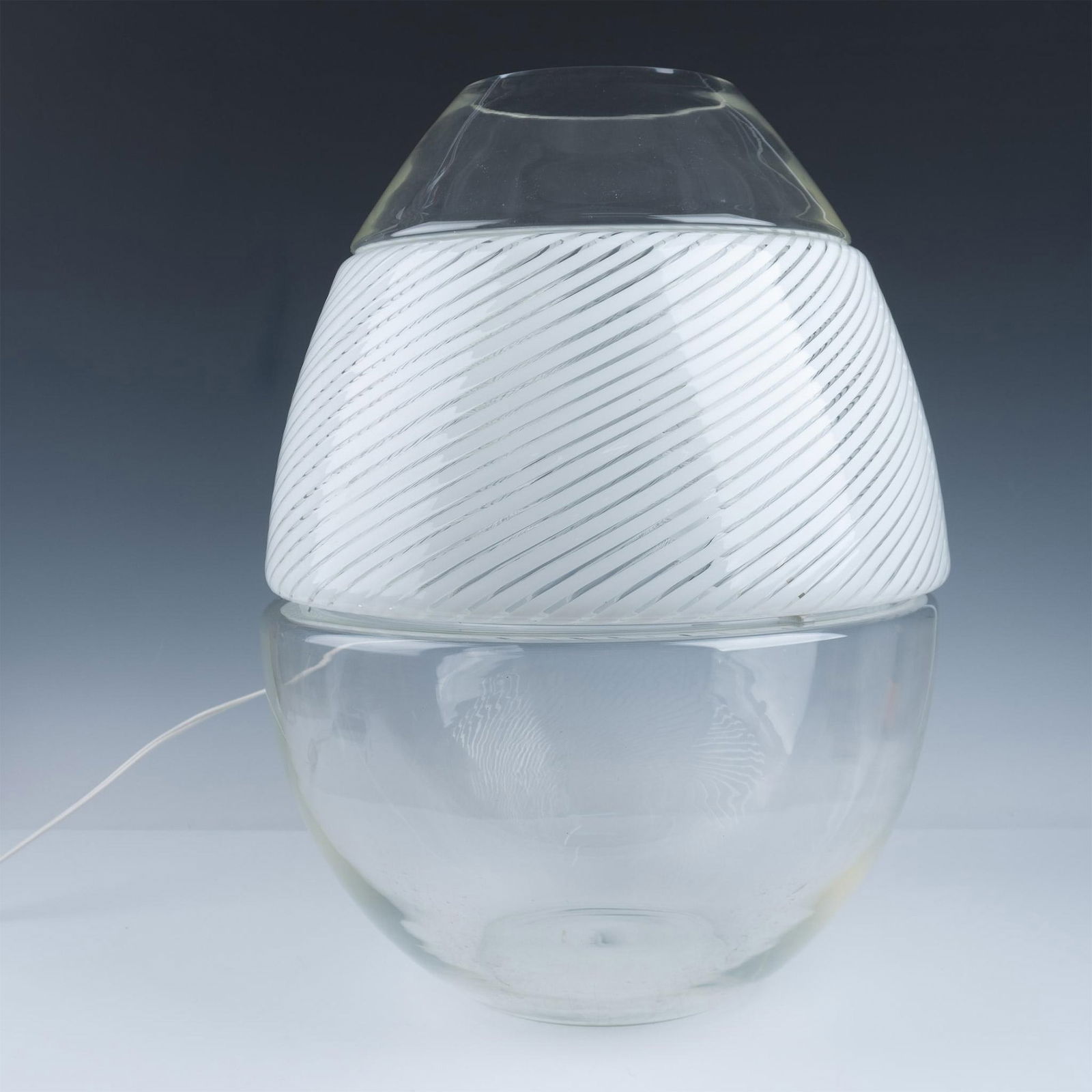 Vintage Murano Glass Egg Shaped Lamp (1 of 5)