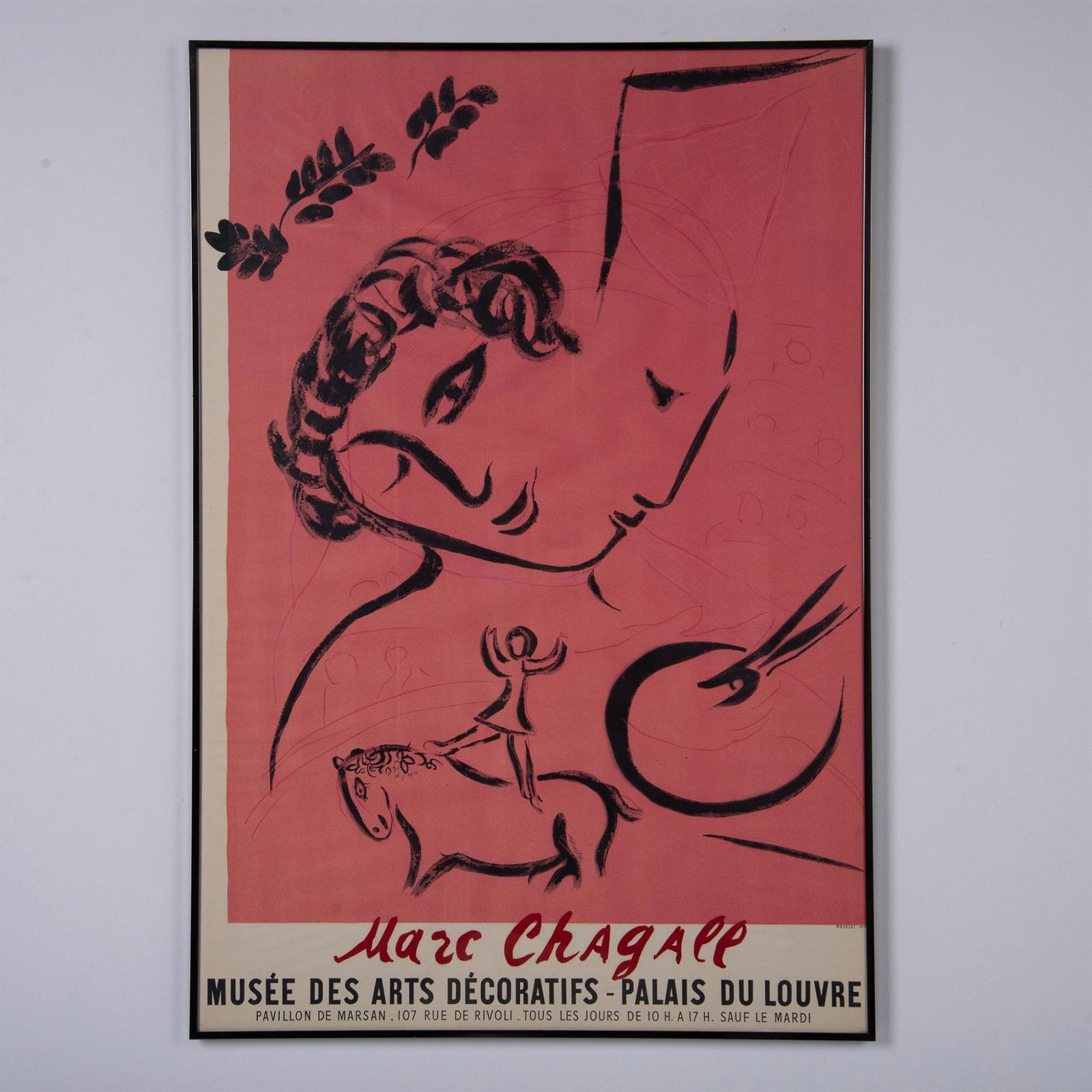 After Marc Chagall, Original Color Lithograph on Wove Paper (1 of 4)