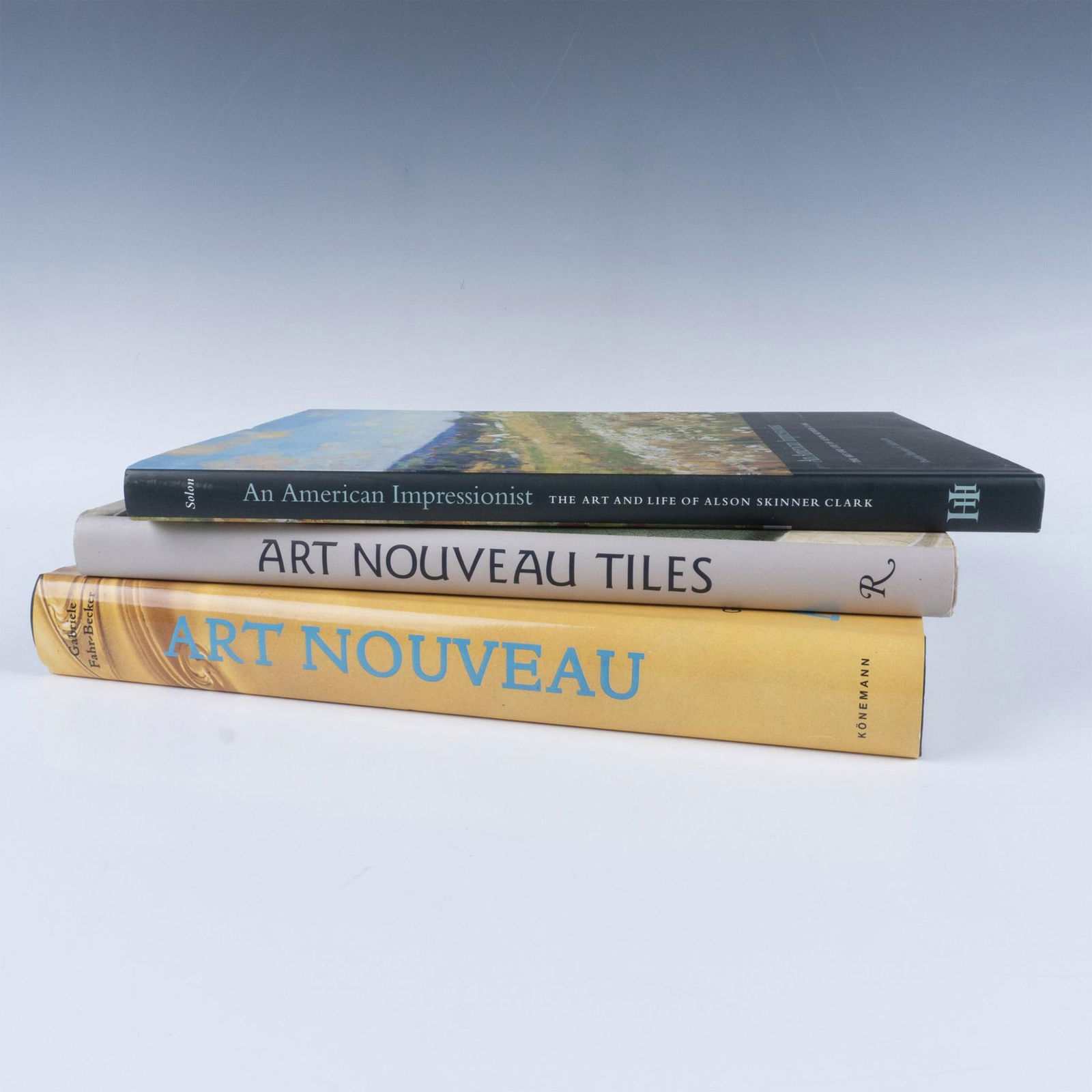 3pc Art Nouveau and American Impressionist Design Books (1 of 3)