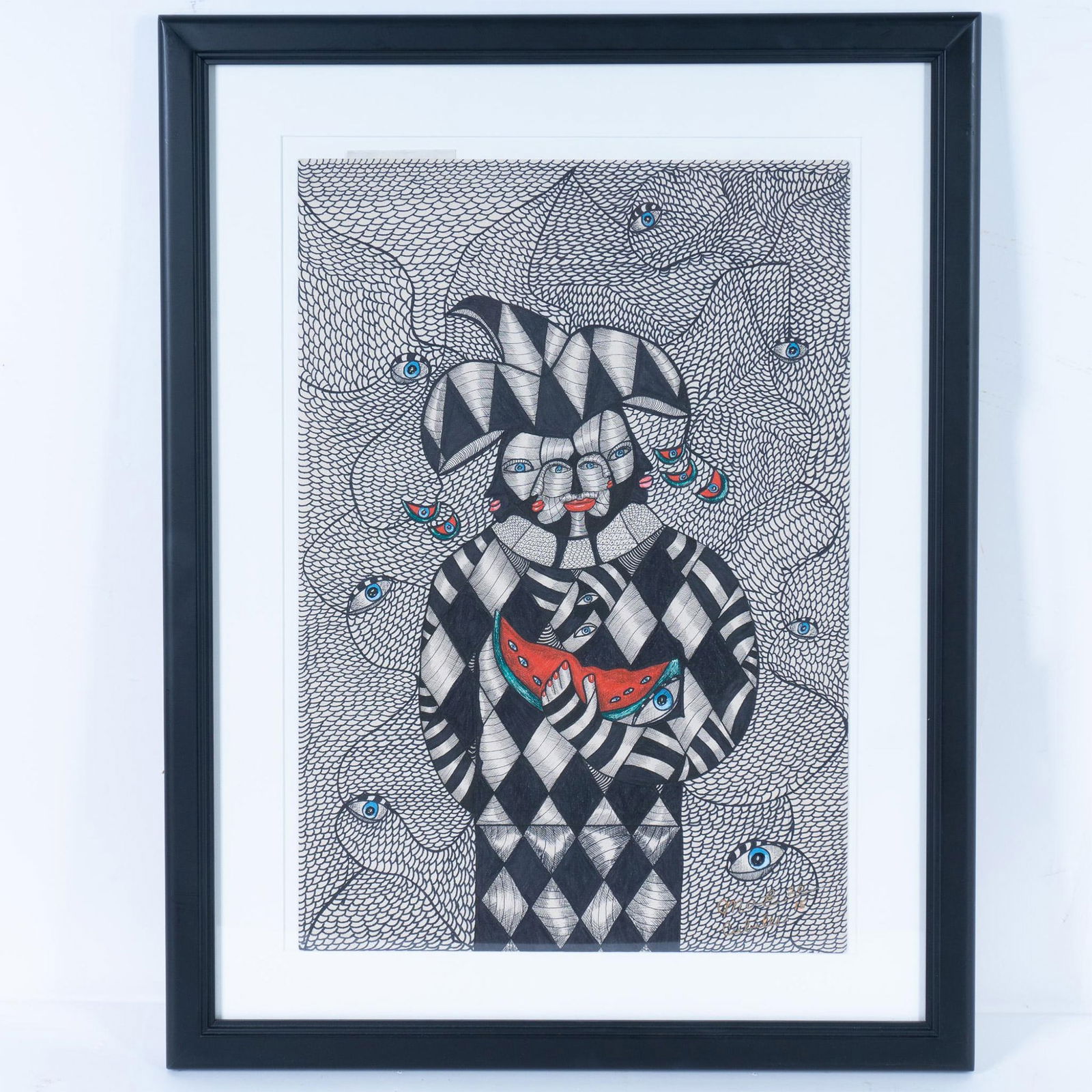 MaE Cubiles, Original Limited Edition on Paper, Signed (1 of 5)