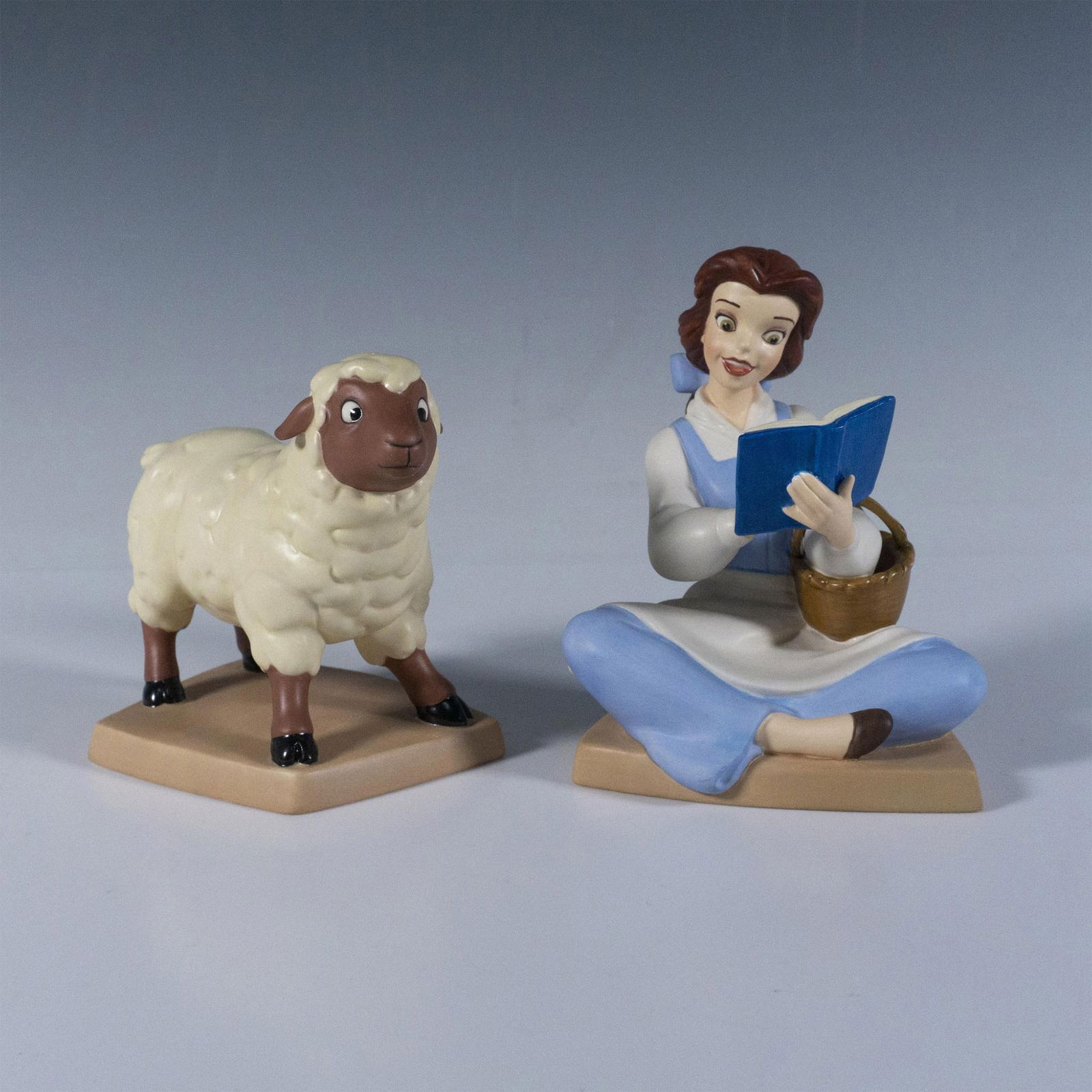 2pc Walt Disney Classics Figurines & Art Grouping, Belle (1 of 10)
