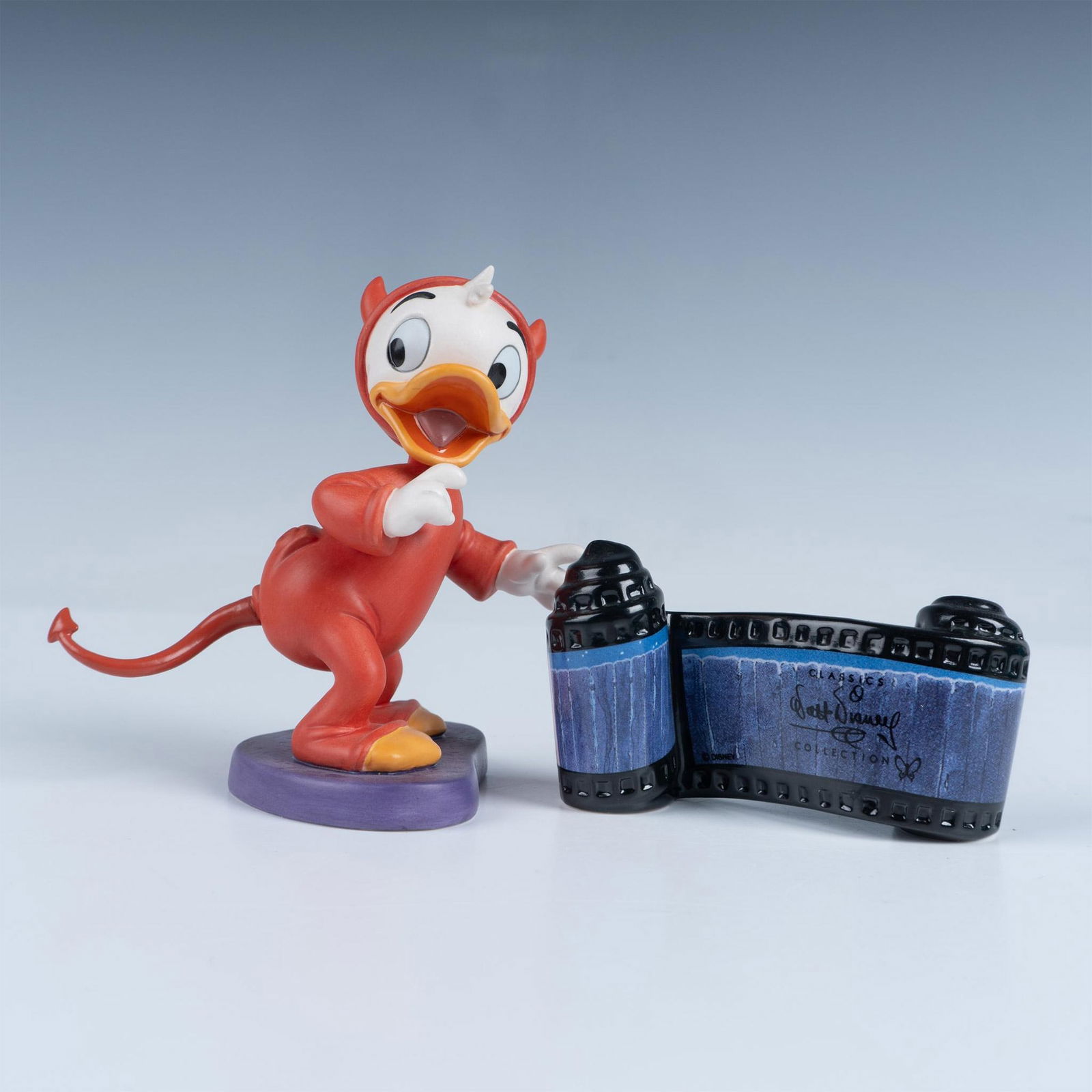 2pc Walt Disney Classics Figurine, L'il Devil and Sign (1 of 5)