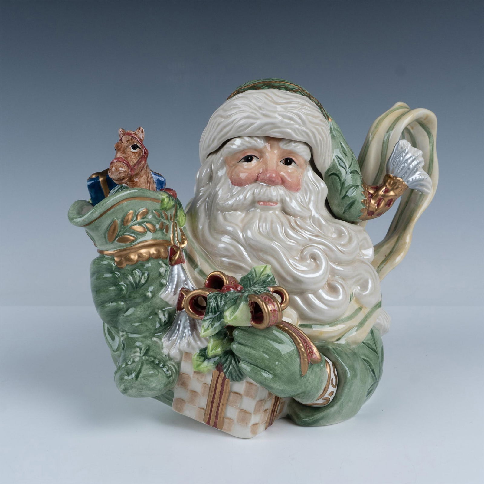 Fitz & Floyd Gregorian Collection Figural Lidded Teapot (1 of 8)