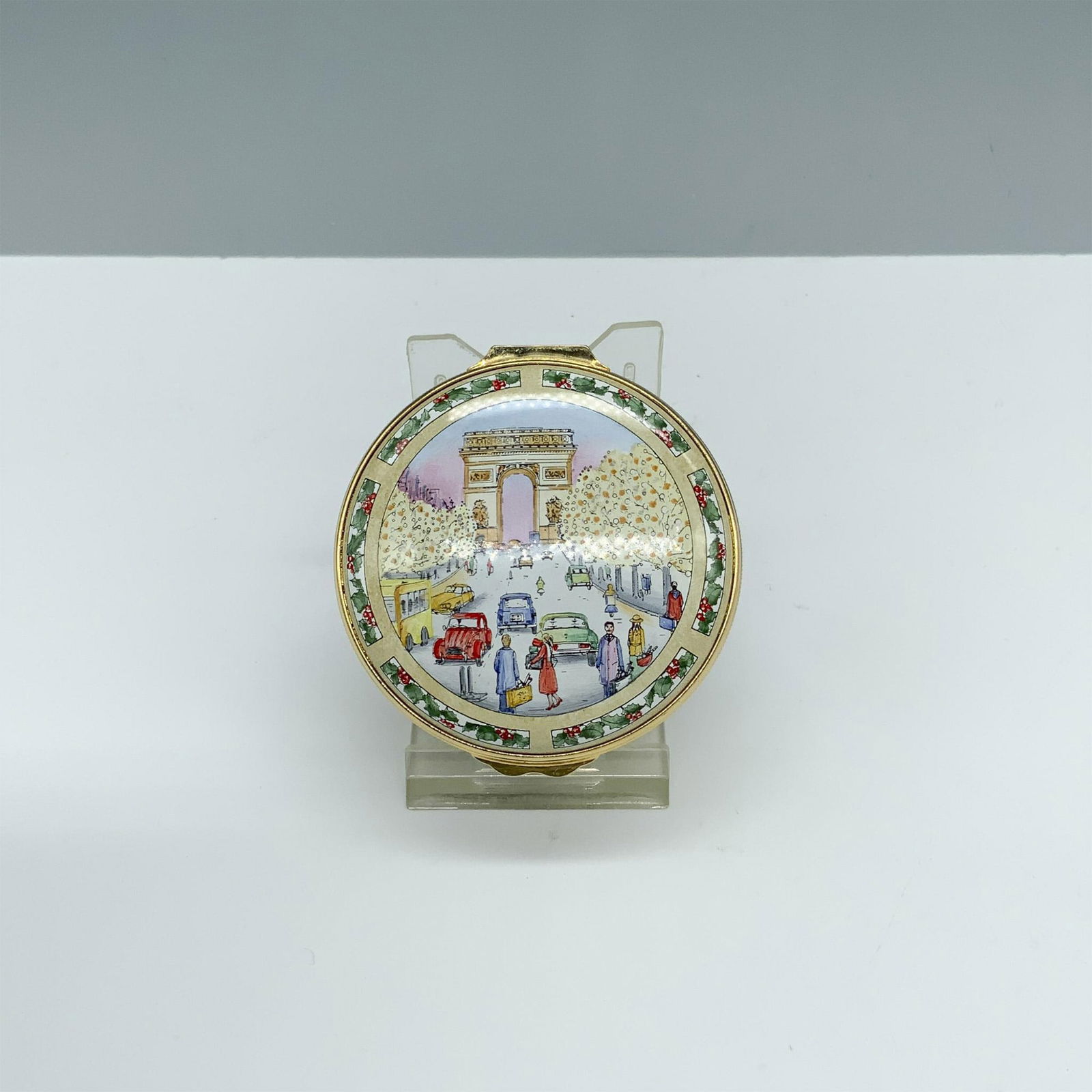 Jan Marshall Collection Enamels Box, Champs Elysees Paris (1 of 4)