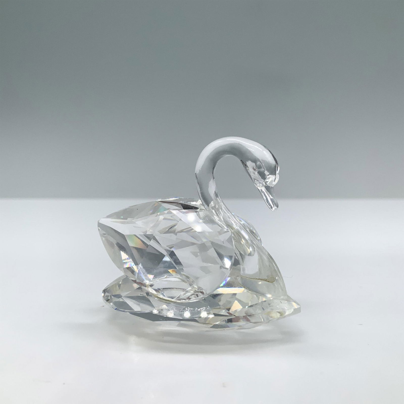 Swarovski Crystal Figurine, Medium Swan (1 of 5)