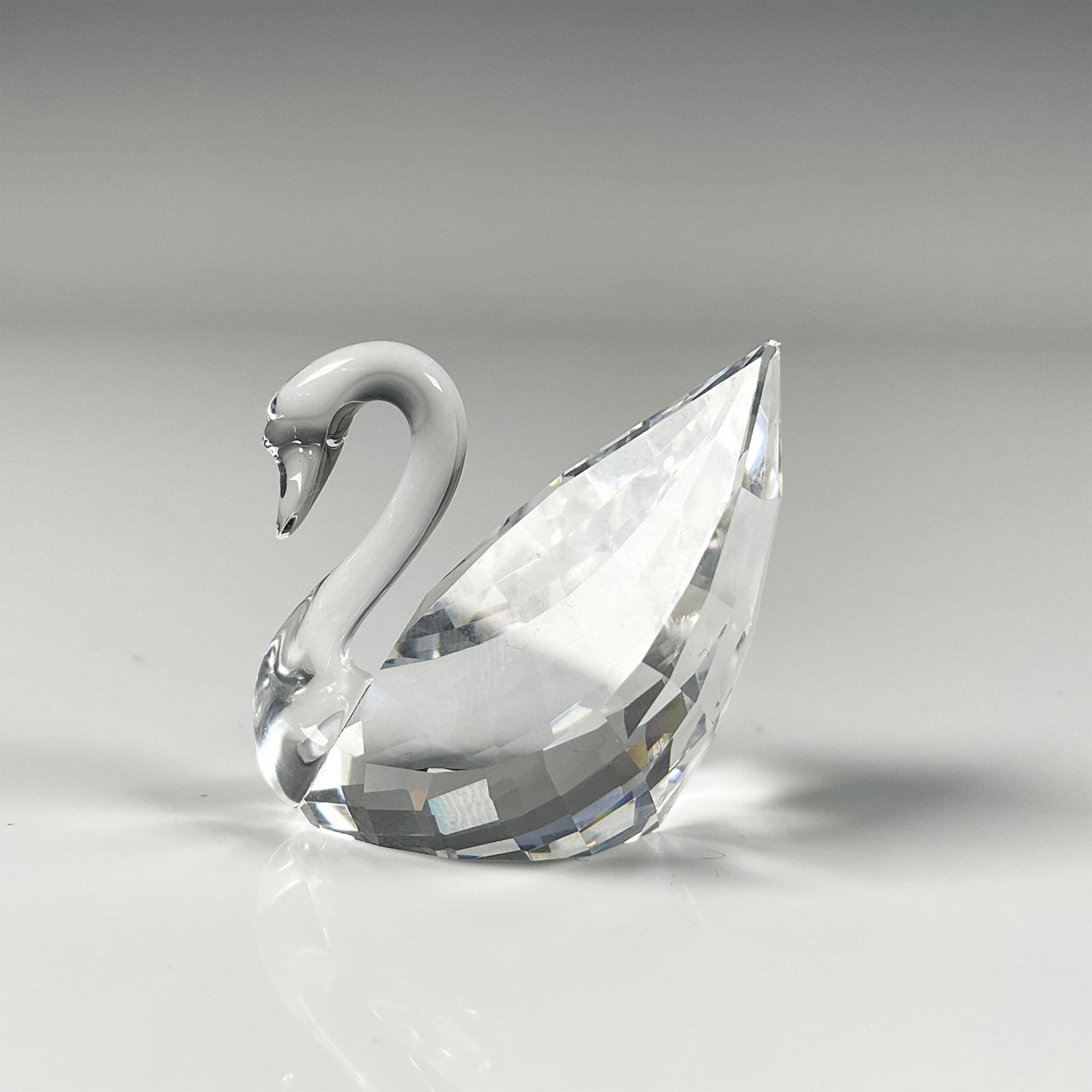 Swarovski Crystal Figurine, Swan (1 of 5)