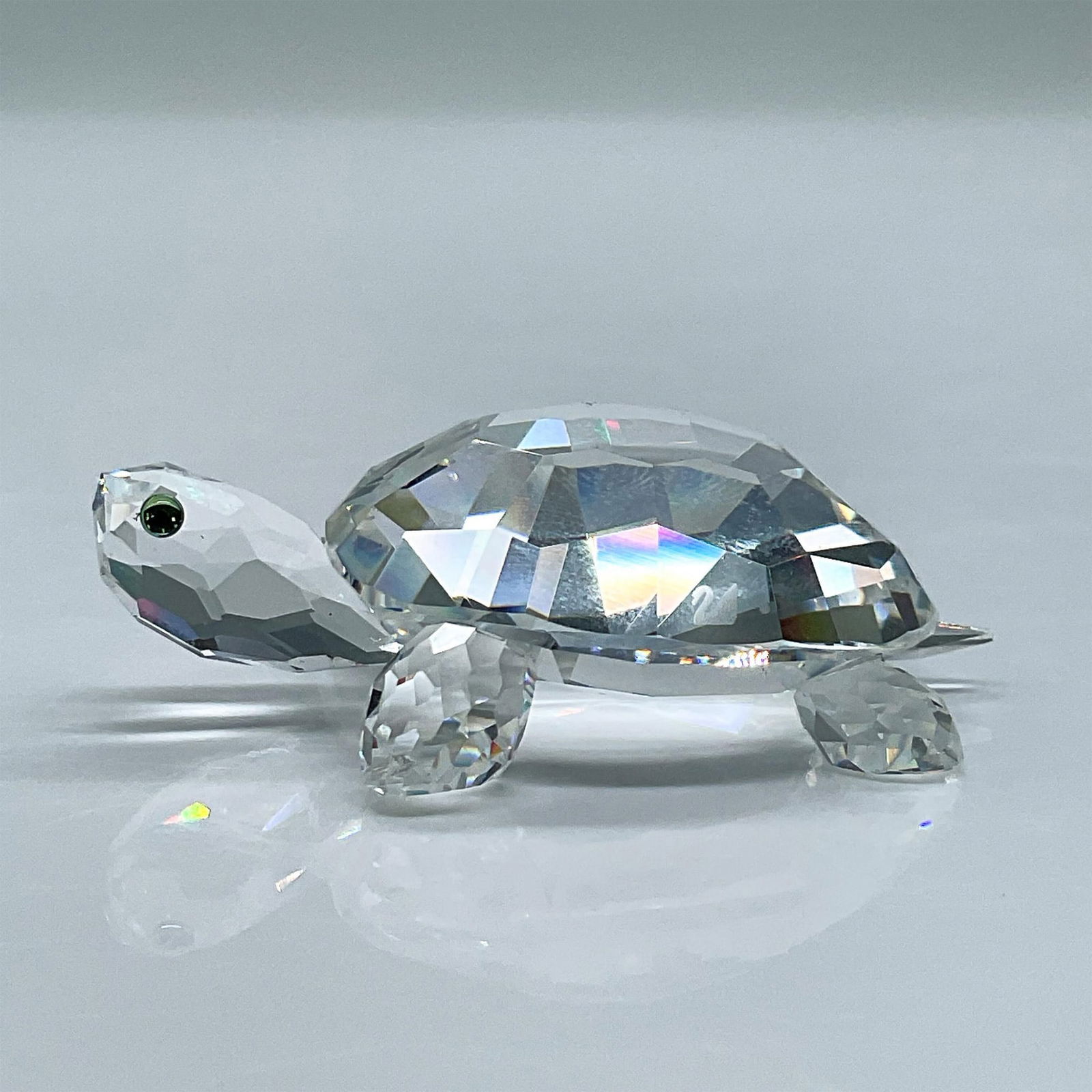 Swarovski Crystal Figurine, Tortoise (1 of 4)