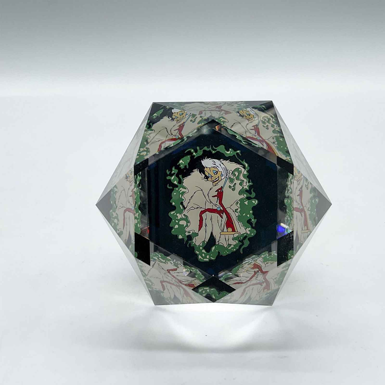 Arribas Bros. Crystal Cruella De Vil Paperweight (1 of 4)