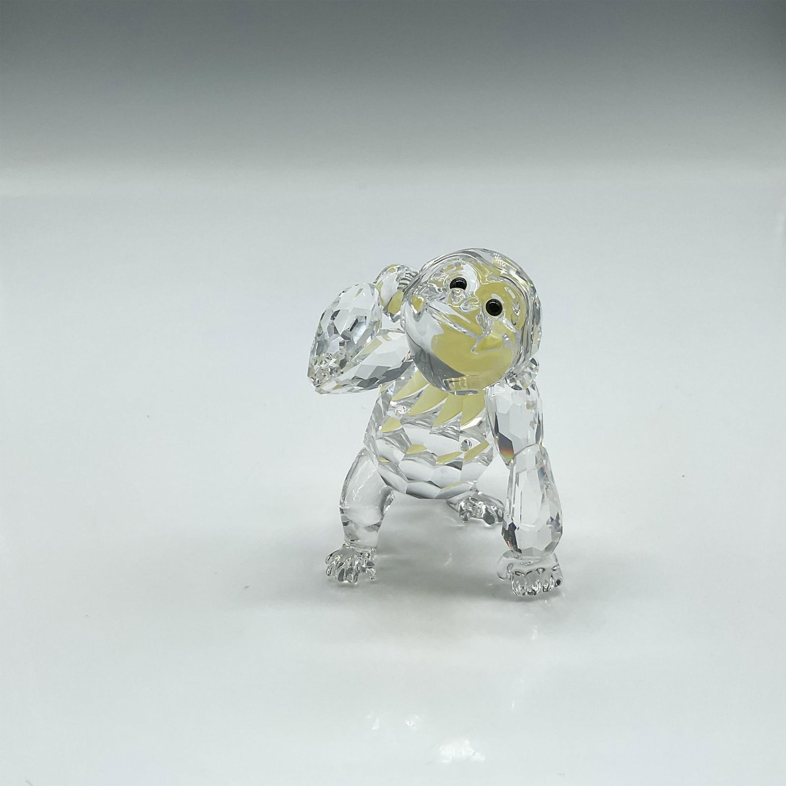 Swarovski Crystal Figurine, Young Gorilla (1 of 4)