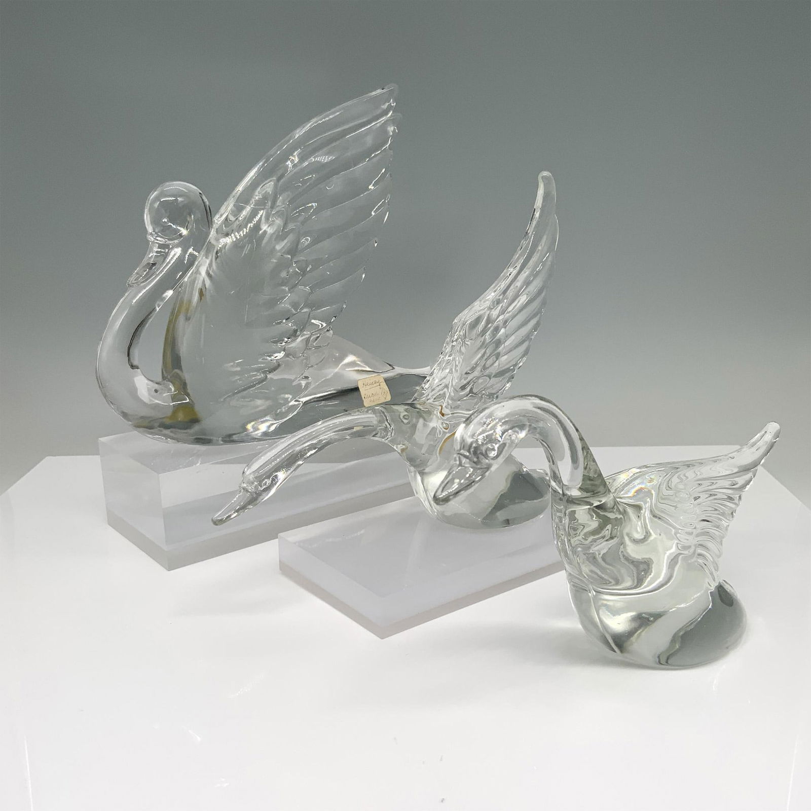 3pc Heisey Glass Birds Figurines (1 of 9)
