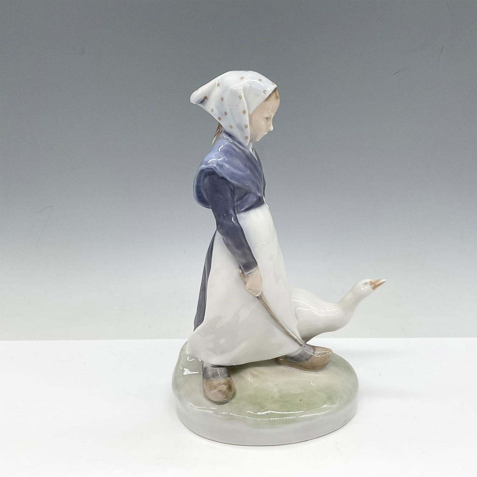Royal Copenhagen Porcelain Figurine, Girl with Goose (1 of 3)