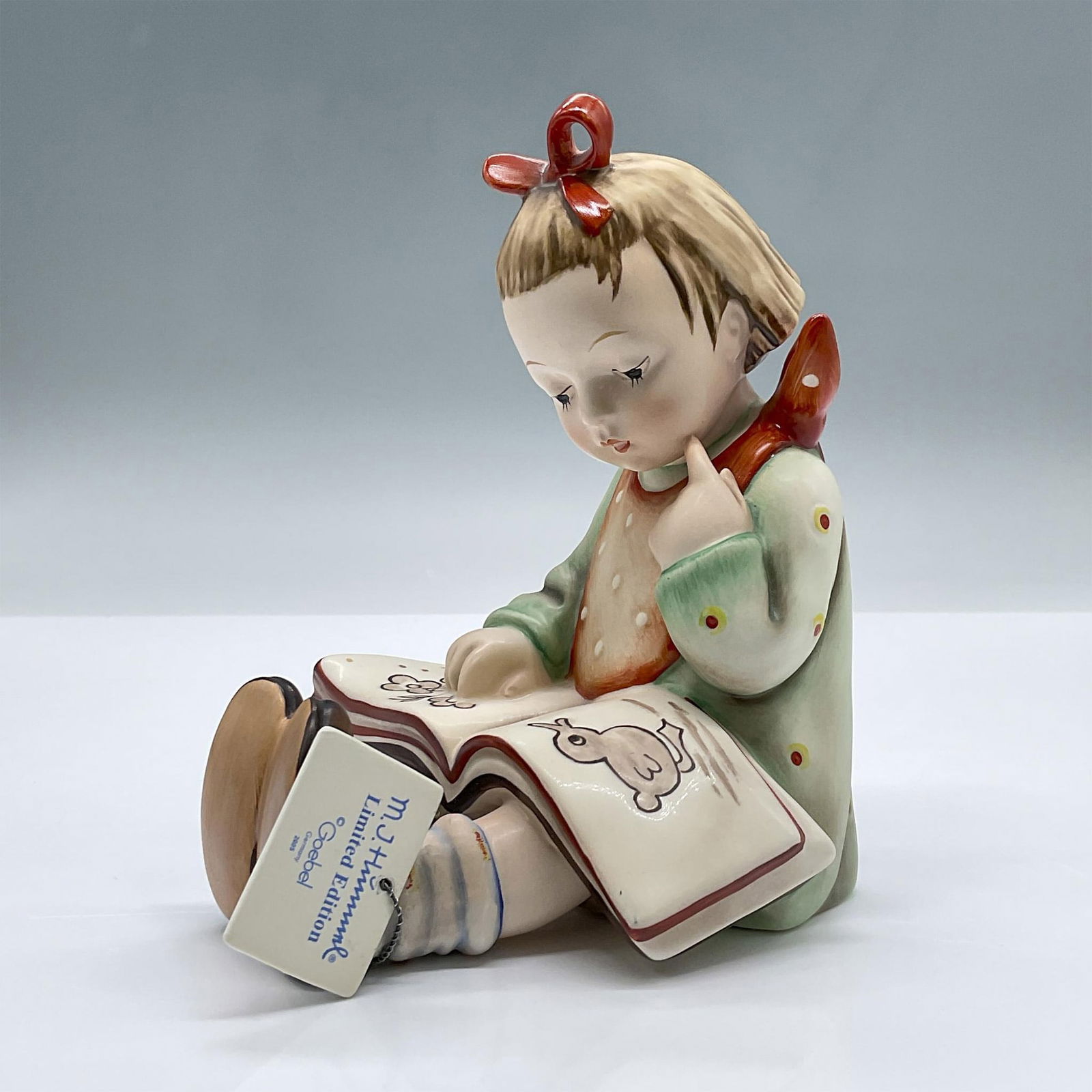 Goebel Hummel Figurine, Bookworm Girl (1 of 3)